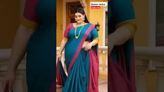pretty woman in saree | girl vlogs Dubai princess | #lady #beautifulladystyle #saree @LadyX-xxx