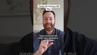 Corporate skill: fine-tuning your BS filter