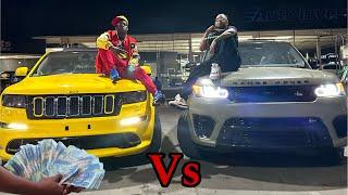 Ghost Hlubi Range Rover SVR Vs TRACKHAWK Race For R50 000