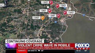 15 people shot in Mobile in 5 days