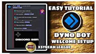 Get the best welcome bot for your Discord server with Dyno!