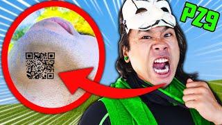 SECRET YouTube VIDEO on MELVIN's FACE REVEALS Clue! Spy Ninjas vs New Hacker Battle Royale Challenge