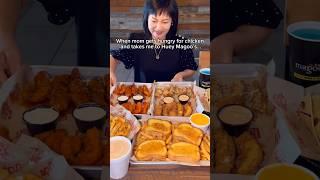 When mom gets hungry for chicken and takes me to Huey Magoo’s… #food #eating #HueyMagoos