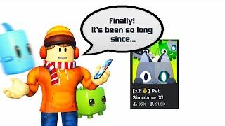 When Pet Simulator X Gets Updated...