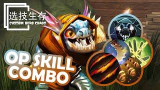 Slark With OP Skill Combo - Dota 2 Custom Hero Chaos