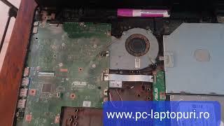 Asus F540B cleaning and upgrade hdd-hard disk ssd