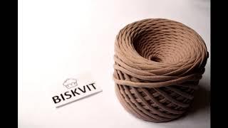 ТРИКОТАЖНАЯ ПРЯЖА BISKVIT (Клип)