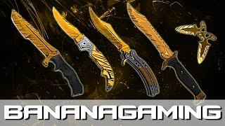 CS:GO - All New TIGER TOOTH KNIVES Showcase!