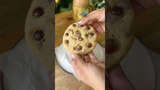 2 Minutes Chocolate Chip Cookie #cookie #eggless #microwave