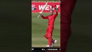 29-ball century!  Jake Fraser-McGurk’s ton in a minute #MarshCup