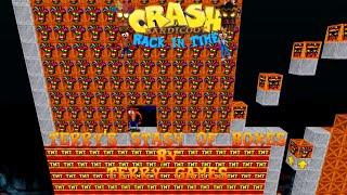 Crash Bandicoot - Back In Time Fan Game: Custom Level: Terry's Stash Of Boxes By Terry Games