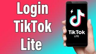 TikTok Lite Login 2022 | TikTok Lite App Login Help | TikTok Lite Account Sign In