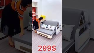 two foldable chair bed and  space saving furniture kraft furniture #shortsfeed #shortsviral