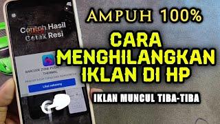 Paling Ampuh‼️ Cara menghilangkan iklan di hp