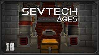 SevTech Ages EP18 Immersive Engineering Improved Blast Furnace + Metal Press