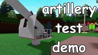 artillery test demo | Build a Boat (read desc)