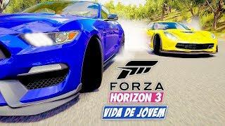 FORZA HORIZON 3 VIDA DE JOVEM - MEU PAI CHAMOU A POLICIA PRA MIM! #11 2021