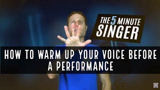 How to Warm Up Your Voice Before A Performance