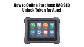 How to Online Purchase Autel VAG SFD Tokens- OBDII365