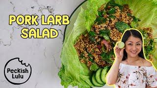 Pork Larb Salad | Peckish Lulu