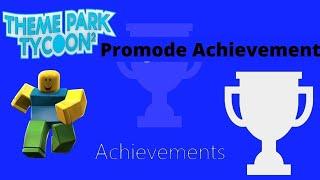 How to get the [Promode] achievement in Theme Park Tycoon 2