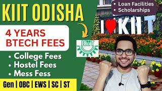 KIIT University Bhubaneswar 4 Years Btech Fees with Hostel 2024, KIITEE 2024, Admission 2024