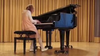 Jovdat Hajiyev :  Ballade (gis moll) performed by Julia Meyerding (11yo)