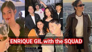 #lizquen, Enrique Gil Movie Night Out with the Squad, Who's missing?