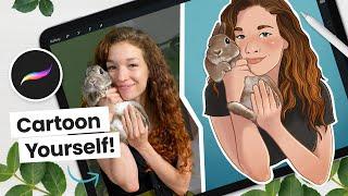 How To Cartoon Yourself in Procreate • Step-by-step Tutorial, Pro Tips & Tricks