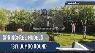 INTRODUCING: The Jumbo Round Springfree Trampoline | Springfree Models