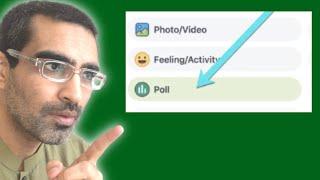 How to create polls on Facebook pages (it's back and working)