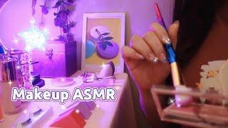 ASMR Doing Your Cool Tone Makeup (Roleplay, Soft spoken)