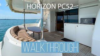 2015 Horizon PC52 Interior Walkthrough by Oceaneer Marine Brokers