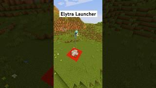 Minecraft Elytra Launcher #shorts