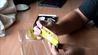 Unboxing of Geil DDR3 Evo Corsa 1866MHz 8GB