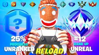 Unranked To Unreal Solo Controller Ranked Speedrun (Reload Ranked)