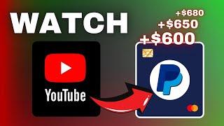 NEW APP! Earn Money Online By Watching YouTube Videos 2025