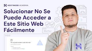 Arreglar Fácilmente "No se Puede Acceder a Este Sitio Web" (2024)