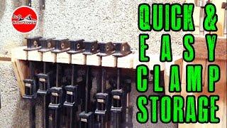 Quick and Easy Clamp Storage