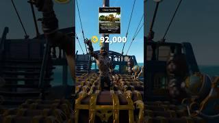 How much can you make from Buried Treasure Maps? #seaofthieves