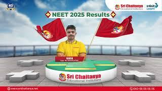 Kavish – AIR 1 in NEET 2025 | Sri Chaitanya Classroom Student Shares His Journey to the Top