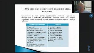 Концепт как комплекс смыслов (на примере концепта «дом»)