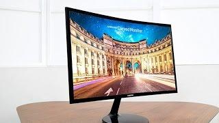 Изогнутый монитор Samsung C24F390FHI