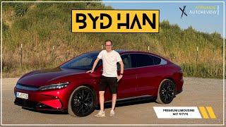 BYD HAN  (517 PS) - Schlanke und Sportliche Limousine aus China! (4K)