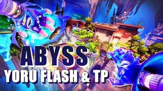 ABYSS YORU FLASH & TP LINEUPS VALORANT GUIDE