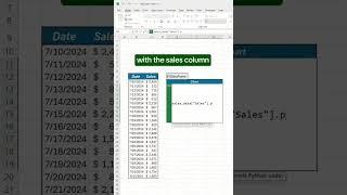 Use Python in Excel