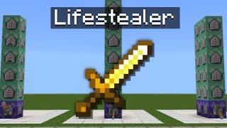 Lifesteal Sword Command Block Tutorial for Minecraft Bedrock/PE (1.21+) No Mods or Addons