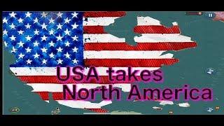 European War 6: USA takes all of North America in 1812! + juljas rap