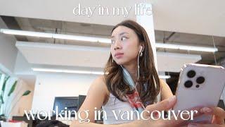 vlog｜day in my life working as a marketing specialist in fashion in vancouver