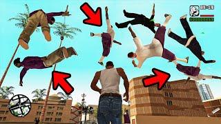 GTA RAGDOLL - TRANSFORMANDO OS NPCS DO GTA EM BONECO DE PANO KKKKK